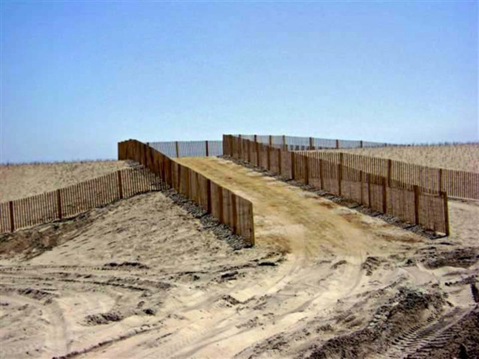Wooden Sand Fencing Specifications